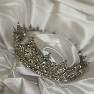 Elegant Silver Tiara